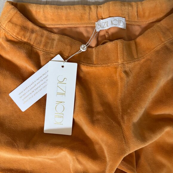 (NWT)Suzi Kondi: Patmos Pocket Pant- Velour - Picture 2 of 4